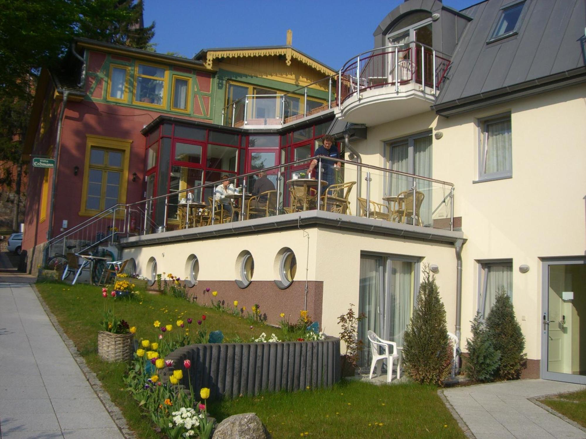 Pension Erdmann - Hotel Garni 제바트헤링스도르프 외부 사진